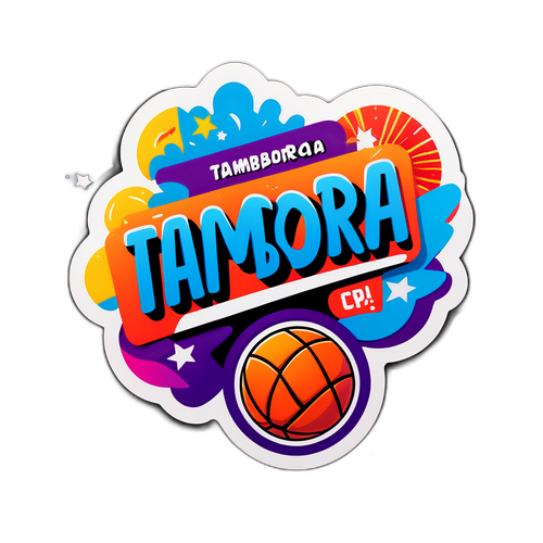 Υψηλής ενέργειας αυτοκόλλητο για Tambordá