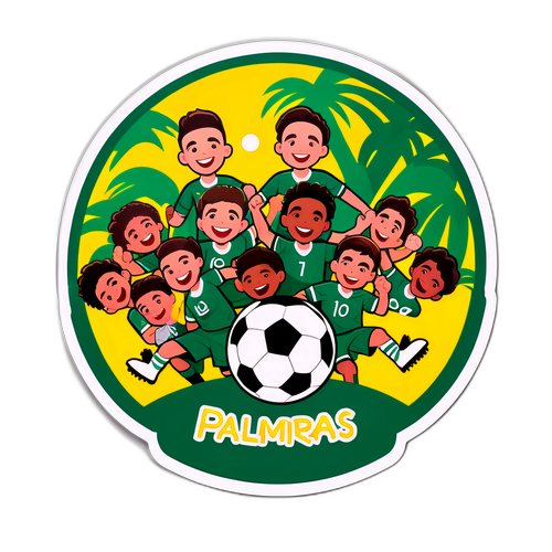 Aderendo à Alegria do Palmeiras