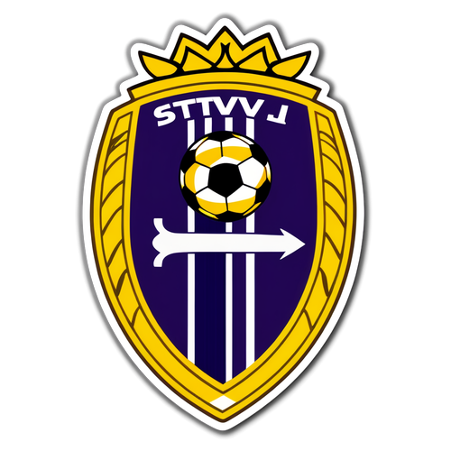 Vintage sticker voor STVV – Anderlecht