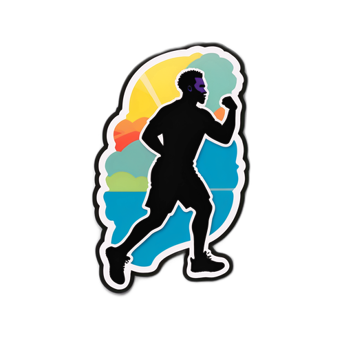 JJ Spaun Silhouette Sticker