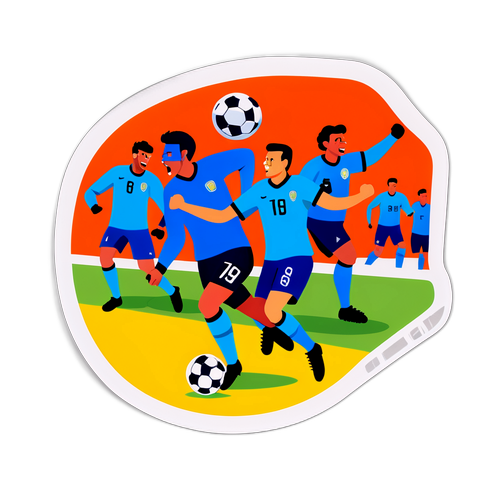 Vzrušující atmosféra fotbalového zápasu