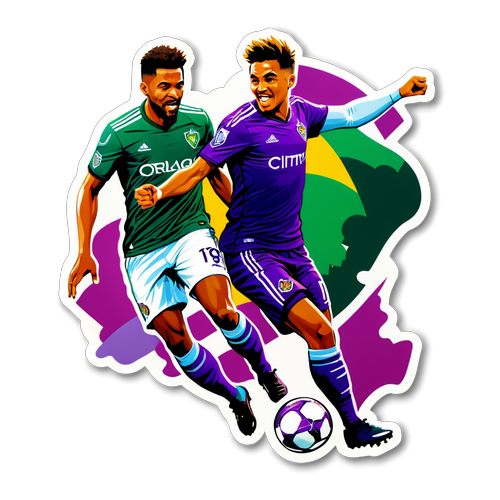 Sticker Pertandingan Seru Orlando City vs Portland Timbers