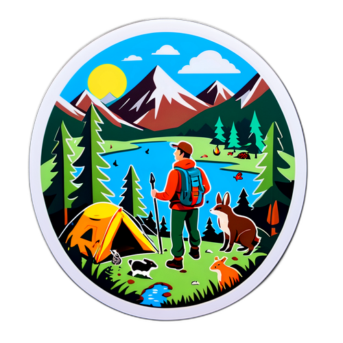 מדבקת טולקובסקי בטבע