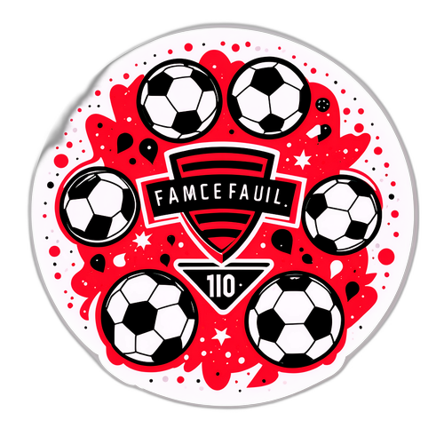 Stiker Perayaan Flamengo vs São Paulo