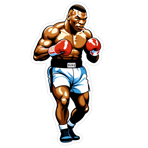 Découvrez le Stickers Vintage de Mike Tyson : Que Va-t-il Faire Ensuite ?