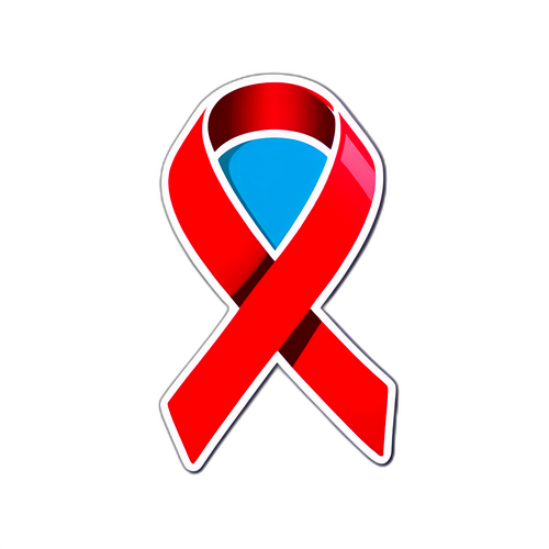 HIV-röd banderoll