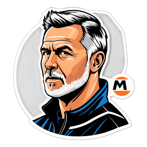 Sporty klistremerke av Kjetil Rekdal