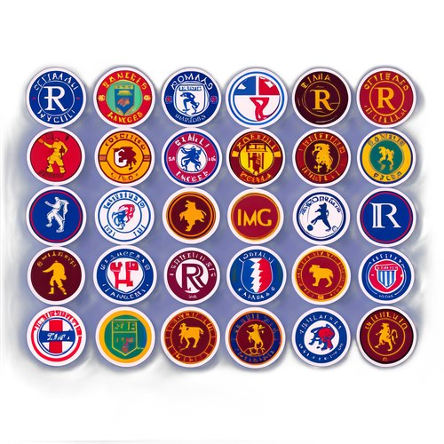 สติกเกอร์ฟุตบอลแนวสโมสรเรนเจอร์สและโรม่า