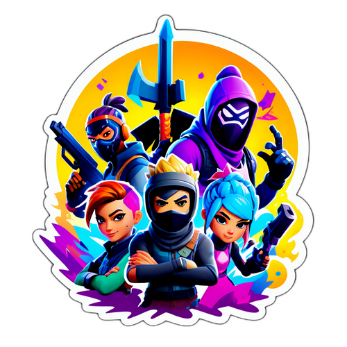 Epic Games Fortnite Karakterek Matrica