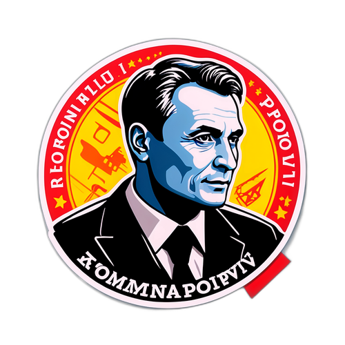 Наклейка "Роман Попов: досягнення у творчості"