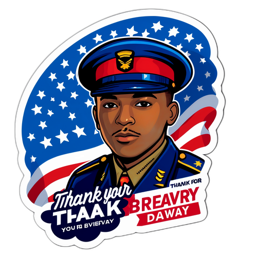 สติ๊กเกอร์เฉลิมฉลองวันทหารผ่านศึก