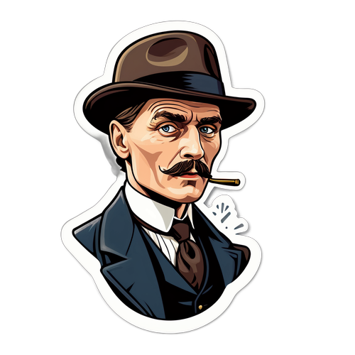 Стікери натхненні Peaky Blinders