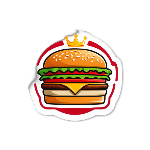 Hamburguesa Representativa de Burger King Argentina