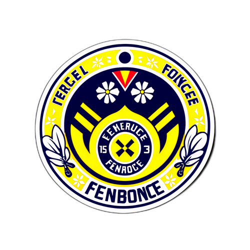 Sticker ya Fenerbahçe yenye mtindo wa zamani