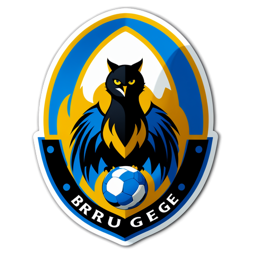 Le Design de Sticker Club Brugge qui Fait Vibrer Tous les Supporters!