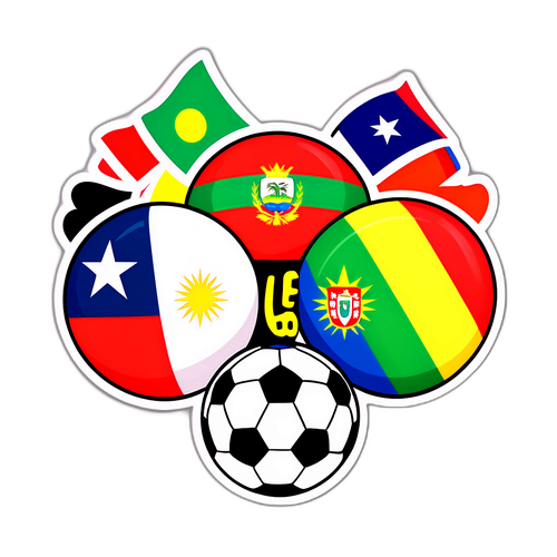 Sticker Simbólico del Partido Bolivia vs Chile
