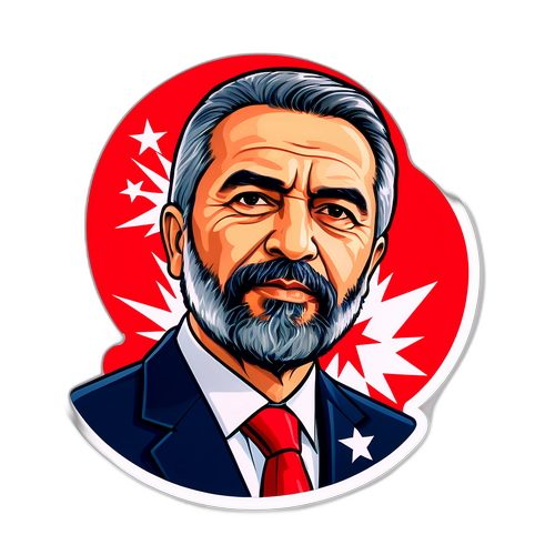 Bülent Turan - Demokrasi Temalı Etkinlik Sticker'ı