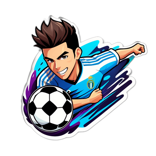 Sticker Énergétique de Luca Zidane