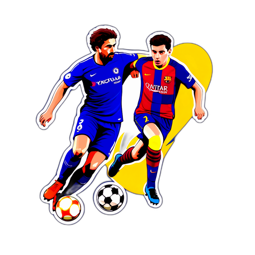 Tangkapan Aksi Dinamik Pemain Bola Sepak