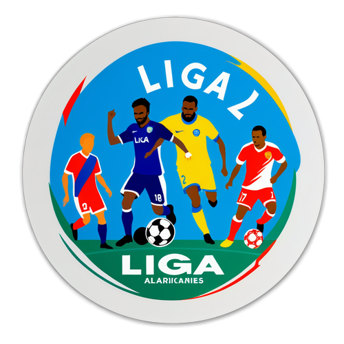 Sticker Liga 2: Simbol Elegansi dengan Pemain Terkenal dan Elemen Sepak Bola!