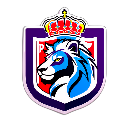 Valkoisen leijonan joukkueen tarra