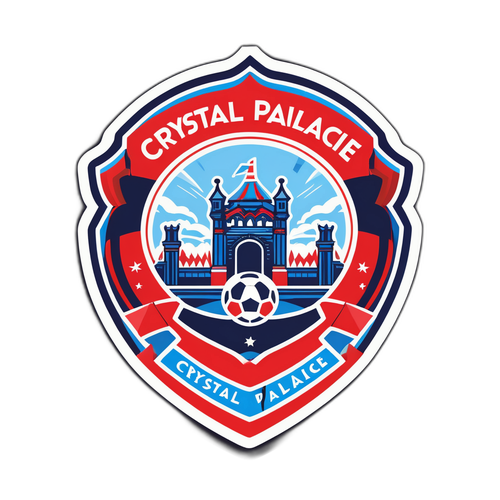 אמblem של מועדון הכדורגל קריסטל פאלאס