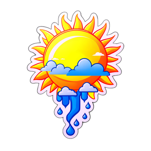 Sticker Motivasi Cuaca Cerah