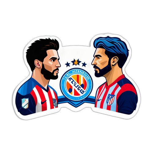 Pemain Real Sociedad dan Atlético Madrid Bersemuka