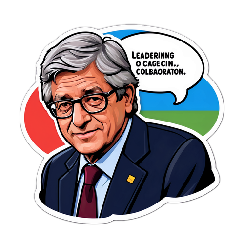 Adesivo di Gentiloni: Leadership e Collaborazione
