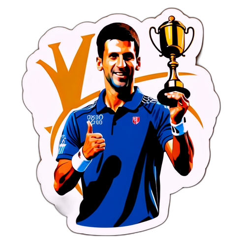 Seier med Djokovic