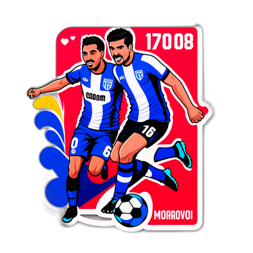 Sticker de Pasión por el Fútbol: Godoy Cruz y Deportivo Morón