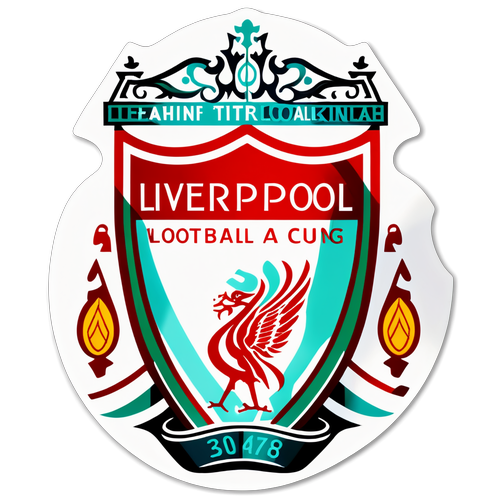 Liverpool Fodboldklubs Logo Med Bevægelse af Bold