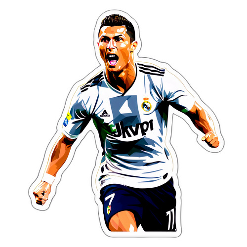 Dynamischer Sticker von Cristiano Ronaldo