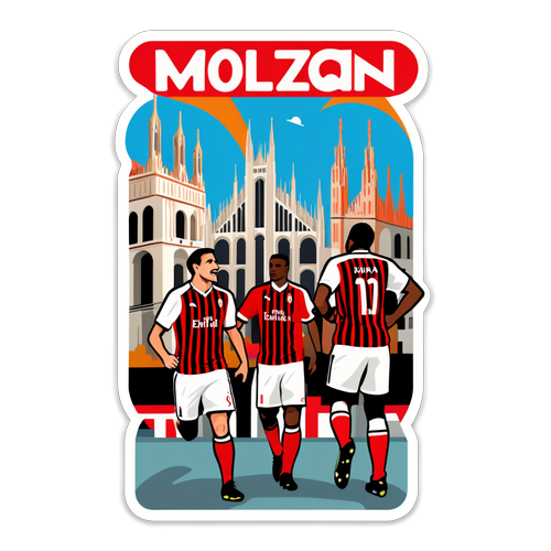 Sticker ya Milan vs Monza