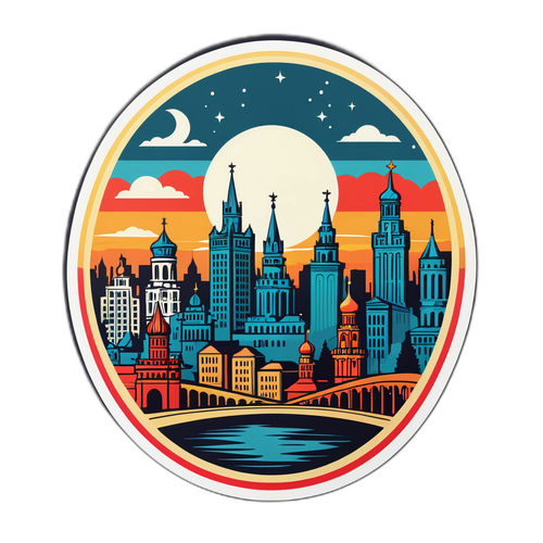 Москва не верит слезам - Вечерний пейзаж