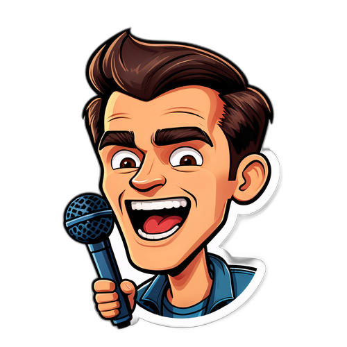 Karikatur av Kristian Valen