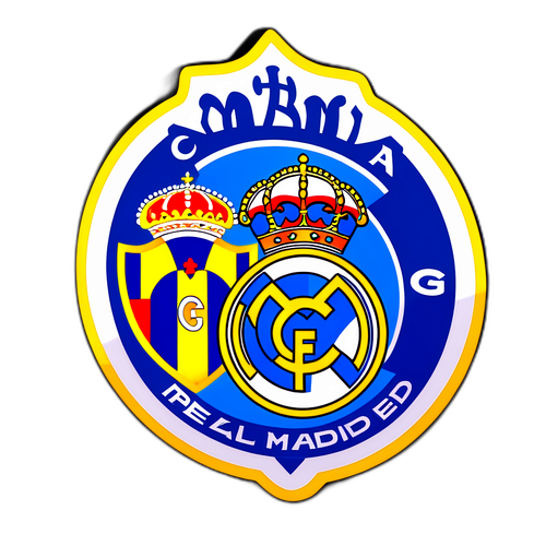 Sticker Trận Đấu Getafe vs Real Madrid