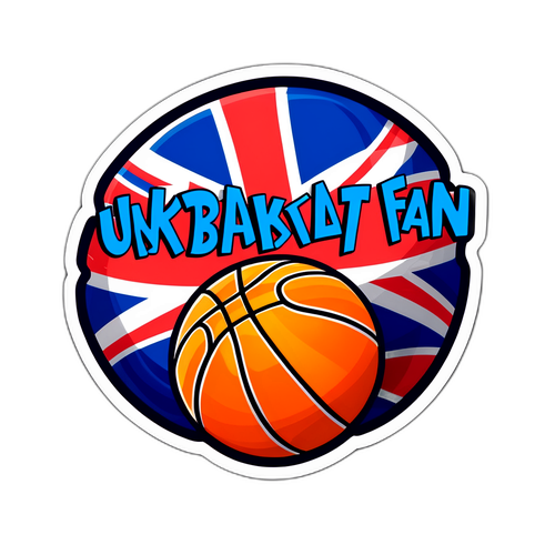 UK Basketball Fan Sticker