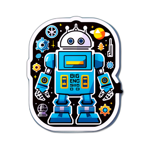 大工程主题贴纸