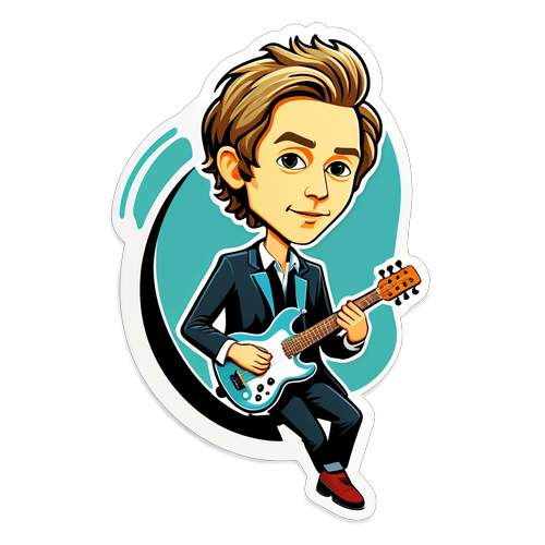 Musiker Sticker med Beck