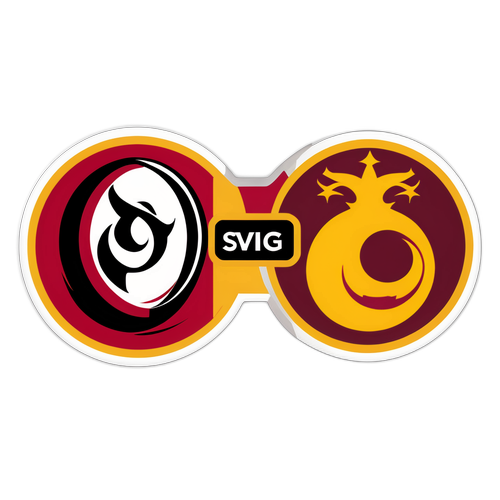 Thiết kế nhãn dán trận đấu Galatasaray