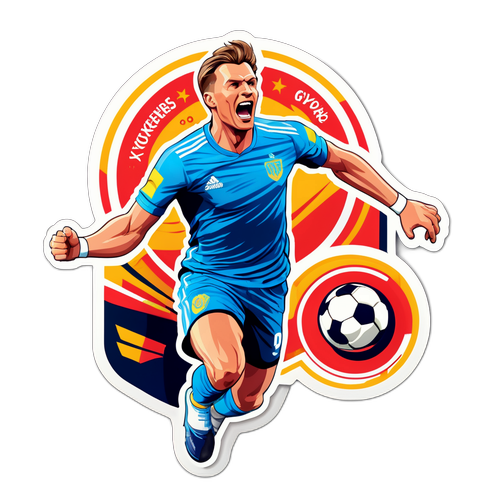 Wiktor Gyökeres w akcji