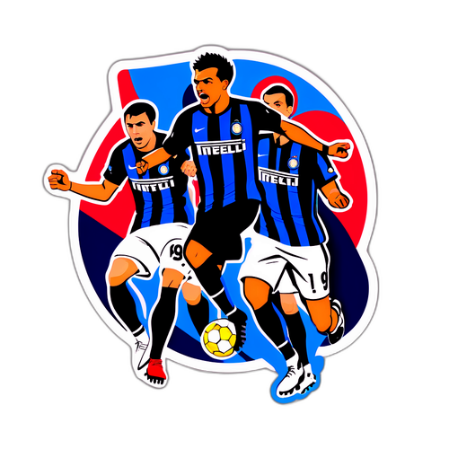 Yoğun Bir Futbol Maçı Sticker'ı