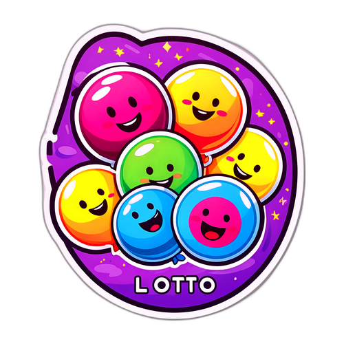Stwórz naklejkę promującą 'lotto'