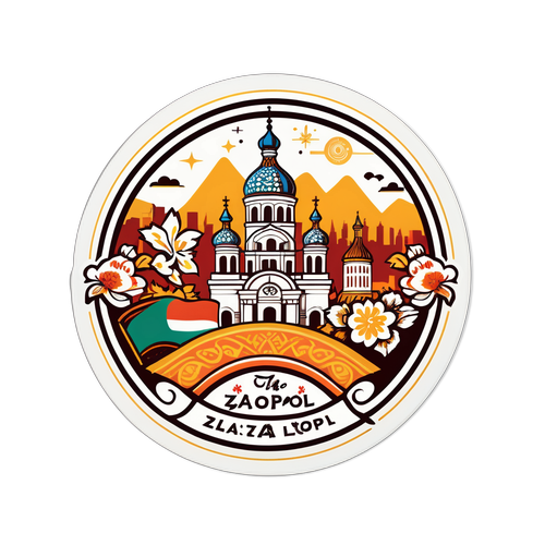 Наклейка на тему Златополя
