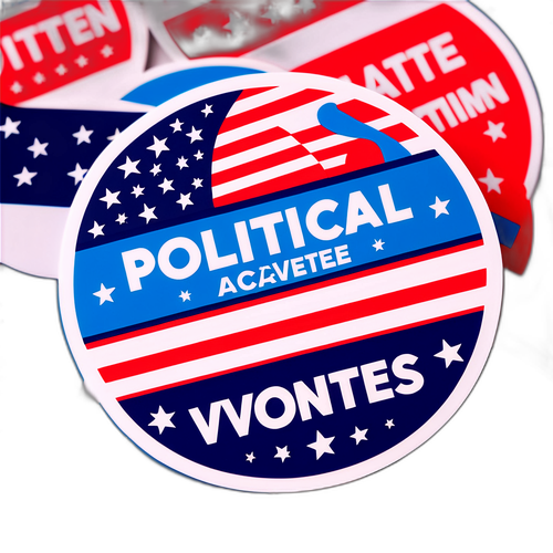 Adesivo per l'Attivismo Politico: Partecipa!