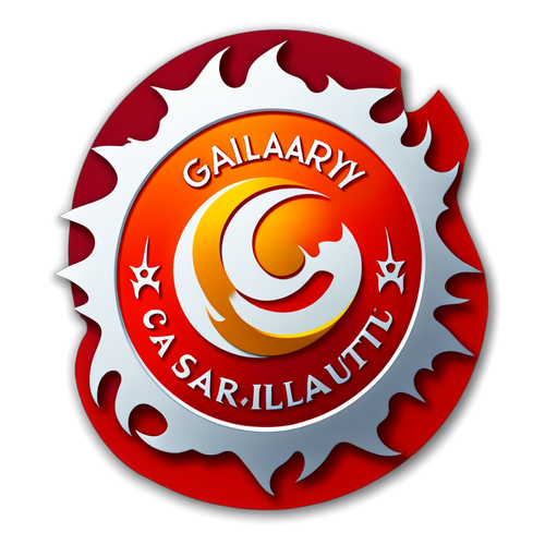 Galatasaray Klubbemblem Klistermärke