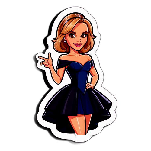 Karakterstickers av Amanda Holden