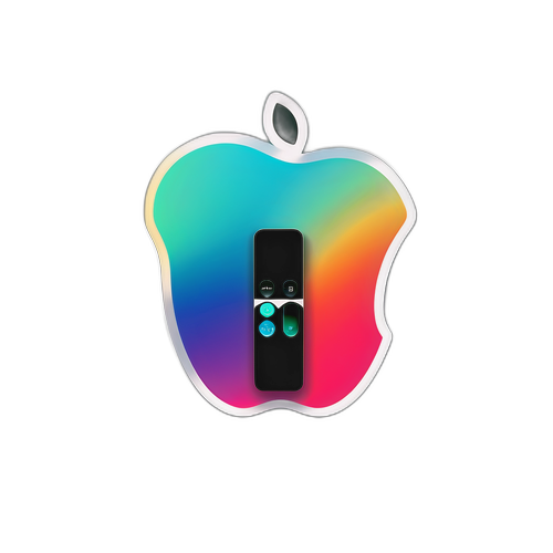 Minimalistní design dálkového ovládání Apple TV