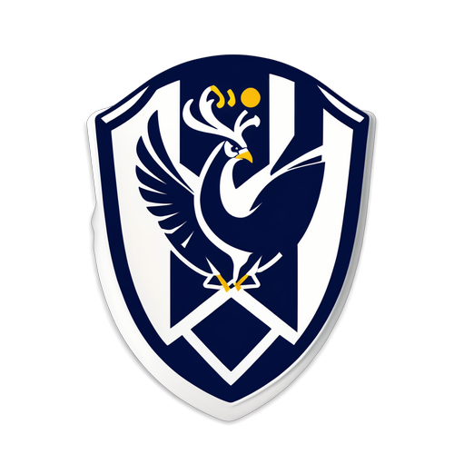 Tottenham Hotspur klasszikus logója modern grafikai elemekkel